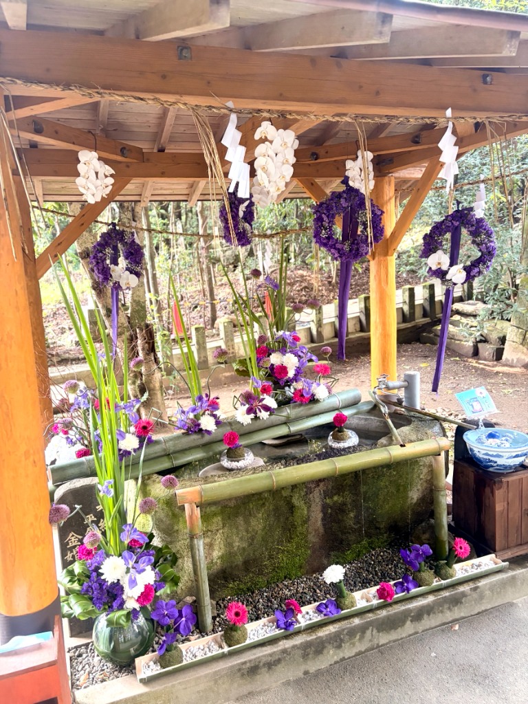 花手水